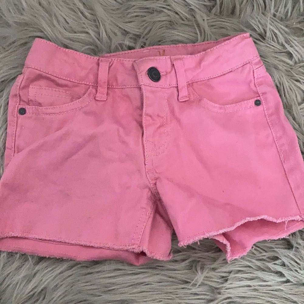 Studio V Pink Denim Girl Shorts